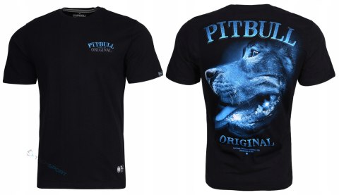 PITBULL MĘSKA KOSZULKA T-SHIRT 100% BAWEŁNA Z GRAFIKĄ NA PLECACH / roz. XXL