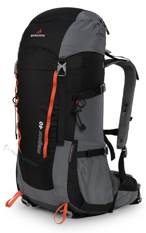 PLECAK TURYSTYCZNY BERGSON MAGNOR 40L | LEKKI, ERGONOMICZNY, | CZARNY