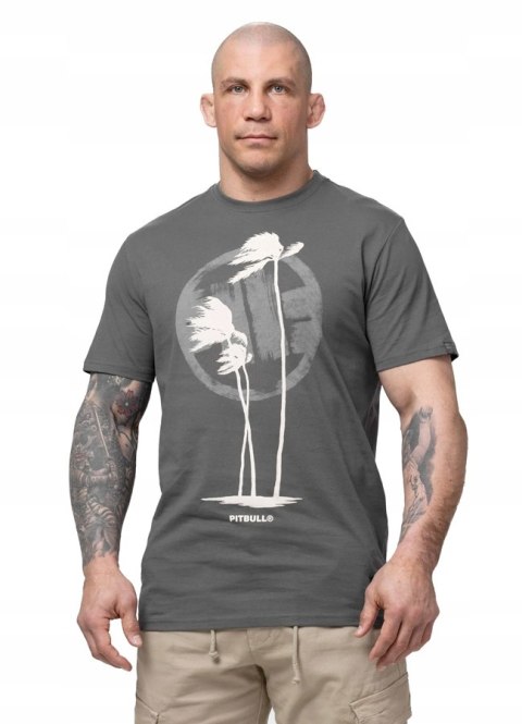 PITBULL KOSZULKA MĘSKA KLASYCZNA T-SHIRT 100% BAWEŁNA DUŻE LOGO / roz. XXL