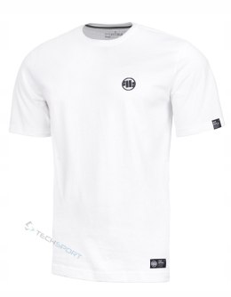 PITBULL KOSZULKA MĘSKA T-SHIRT SMALL LOGO 100% BAWEŁNA KLASYCZNA BIAŁA XXL