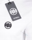 PITBULL KOSZULKA MĘSKA T-SHIRT SMALL LOGO 100% BAWEŁNA KLASYCZNA BIAŁA XXL