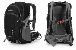 PLECAK SPORTOWY BERGSON MOLDE 30L | LEKKI ODDYCHAJĄCY | CZARNY