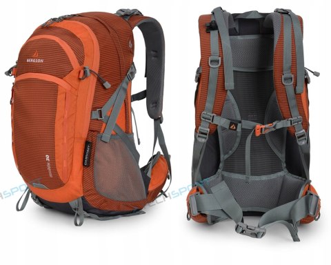 PLECAK SPORTOWY BERGSON MOLDE 30L | LEKKI ODDYCHAJĄCY | POM.