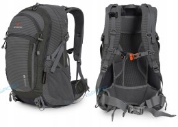 PLECAK SPORTOWY BERGSON MOLDE 30L | LEKKI ODDYCHAJĄCY | SZARY