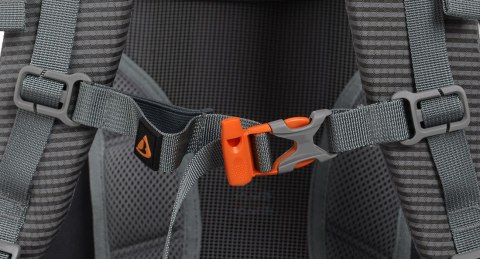 BERGSON MOLDE 30L | LEKKI ODDYCHAJĄCY PLECAK TURYSTYCZNY | GRANATOWY