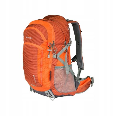 BERGSON MOLDE 30L- WYGODNY PLECAK GÓRSKI | ODDYCHAJĄCY | POMARAŃCZ