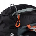 BERGSON TUNNEBO 35L |ODDYCHAJĄCY PLECAK TREKKINGOWY | CZARNO-POMARAŃCZOWY