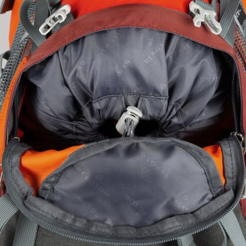 BERGSON TUNNEBO 35L- SPORTOWY PLECAK TREKKINGOWY ODDYCHAJĄCY POMARAŃCZOWY