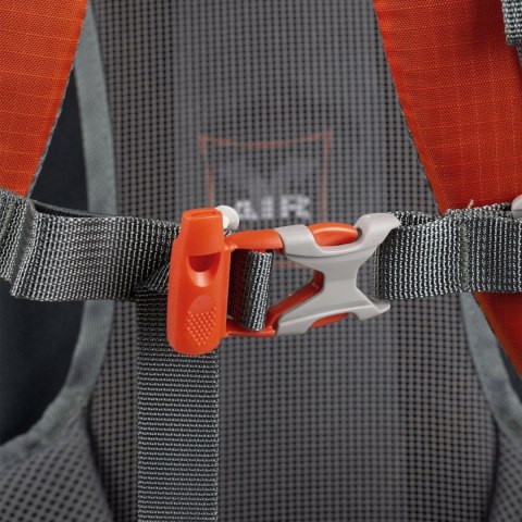 BERGSON TUNNEBO 35L- SPORTOWY PLECAK TREKKINGOWY ODDYCHAJĄCY POMARAŃCZOWY