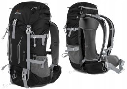 SPORTOWY PLECAK TREKKINGOWY BERGSON TUNNEBO 35L ODDYCHAJĄCY CZARNY