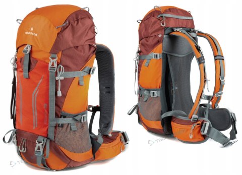 SPORTOWY PLECAK TREKKINGOWY BERGSON TUNNEBO 35L ODDYCHAJĄCY POMARAŃCZOWY