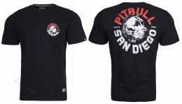 PITBULL MĘSKA KOSZULKA T-SHIRT 100% BAWEŁNA Z GRAFIKĄ NA PLECACH / roz. 3XL