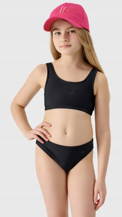 4F DZIEWCZĘCY DWUCZĘŚCIOWY STRÓJ BIKINI KOSTIUM ZESTAW rozm 122/128