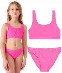 4F DZIEWCZĘCY DWUCZĘŚCIOWY STRÓJ BIKINI KOSTIUM ZESTAW rozm 134/140