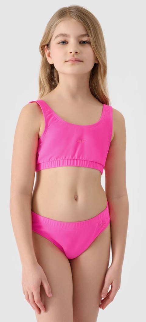 4F DZIEWCZĘCY DWUCZĘŚCIOWY STRÓJ BIKINI KOSTIUM ZESTAW rozm 134/140