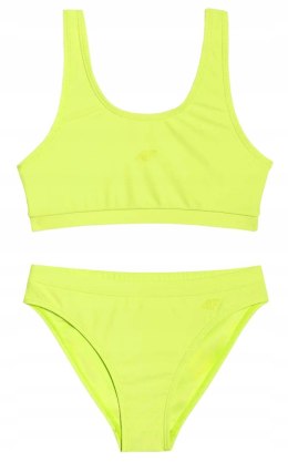 4F DZIEWCZĘCY DWUCZĘŚCIOWY STRÓJ BIKINI KOSTIUM ZESTAW rozm 134/140
