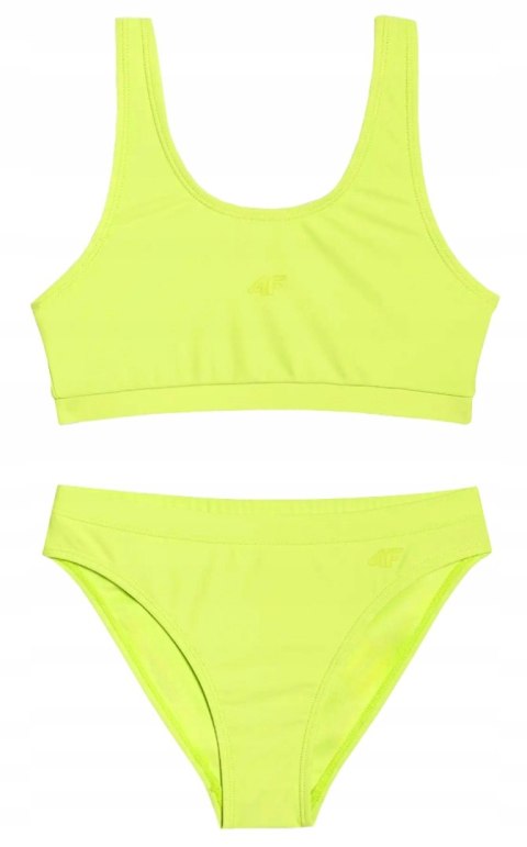4F DZIEWCZĘCY DWUCZĘŚCIOWY STRÓJ BIKINI KOSTIUM ZESTAW rozm 134/140
