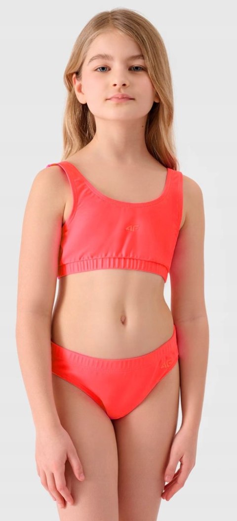 4F DZIEWCZĘCY DWUCZĘŚCIOWY STRÓJ BIKINI KOSTIUM ZESTAW rozm 146/152