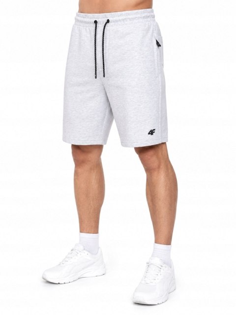 4F KRÓTKIE SPODENKI DRESOWE BAWEŁNA ZAPINANE KIESZENIE ZAMKI / XXXL 3XL