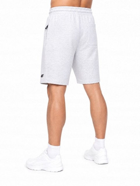 4F KRÓTKIE SPODENKI DRESOWE BAWEŁNA ZAPINANE KIESZENIE ZAMKI / XXXL 3XL