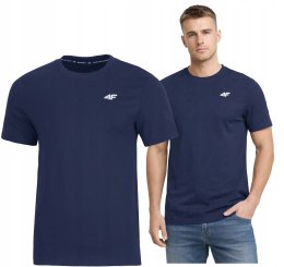 4F MĘSKA KOSZULKA T-SHIRT 100% BAWEŁNA / rozm M