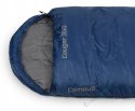 CIEPŁY ŚPIWÓR 2w1 CAMPUS COUGAR 350 -9st KOŁDRA | GRANAT | ZAMEK PRAWY