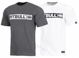 PITBULL 2x KOSZULKA 2-PAK KOSZULKA MĘSKA BAWEŁNIANA Z DUŻYM LOGIEM / XXL
