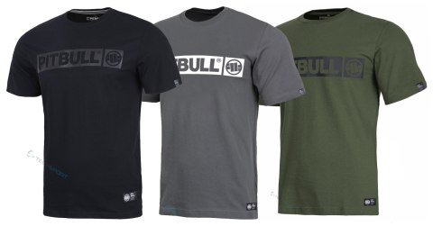 PITBULL 3x KOSZULKA 3-PAK KOSZULKA MĘSKA BAWEŁNIANA Z DUŻYM LOGIEM / XL