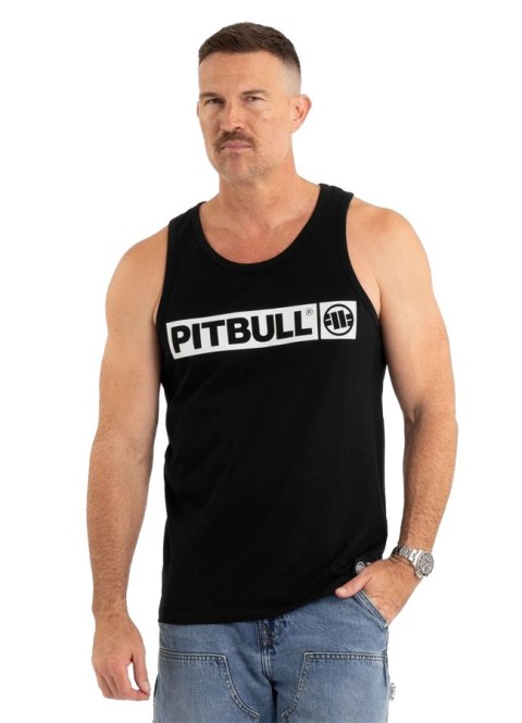 PITBULL WEST COAST MĘSKA KOSZULKA NA RAMIĄCZKACH BAWEŁNIANA SLIM FIT / XXL