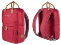 ELEGANCKI PLECAK BERGSON CITYPULSE | Z MIEJSCEM NA LAPTOPA | 14L | CZERWONY