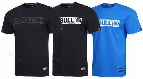 PITBULL 3x KOSZULKA 3-PAK KOSZULKA MĘSKA BAWEŁNIANA Z DUŻYM LOGIEM / 3XL