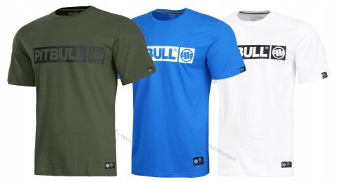 PITBULL 3x KOSZULKA 3-PAK KOSZULKA MĘSKA BAWEŁNIANA Z DUŻYM LOGIEM / XL