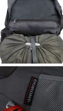 PLECAK TURYSTYCZNY TREKKINGOWY BERGSON MATTERHORN 70L WYPRAWOWY | CZARNY