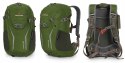 WENTYLOWANY PLECAK MIEJSKI BERGSON ARENDAL 25L | USZTYWNIANE PLECY | OLIWKA