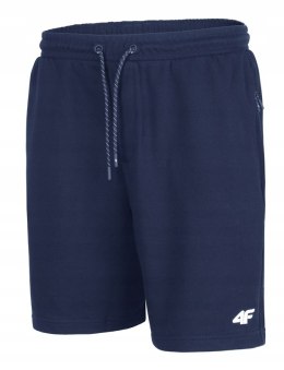4F KRÓTKIE SPODENKI DRESOWE BAWEŁNA ZAPINANE KIESZENIE ZAMKI / rozm L