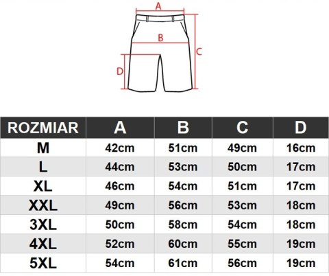 4F KRÓTKIE SPODENKI DRESOWE BAWEŁNA ZAPINANE KIESZENIE ZAMKI / rozm XL