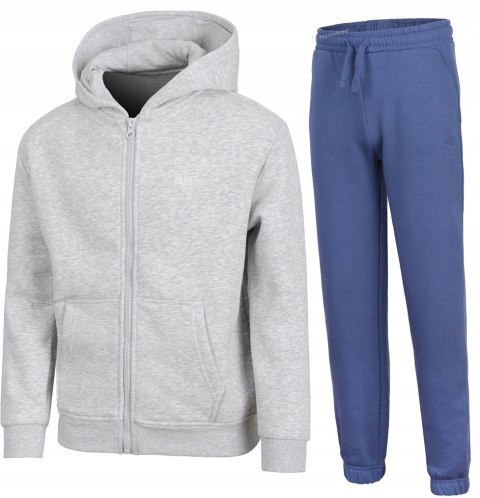 4F CHŁOPIĘCY DRES KOMPLET BLUZA ROZPINANA SPODNIE / rozm 152