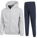 4F CHŁOPIĘCY DRES KOMPLET BLUZA ROZPINANA SPODNIE / rozm 128