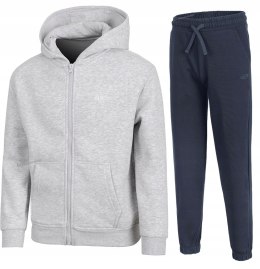 4F CHŁOPIĘCY DRES KOMPLET BLUZA ROZPINANA SPODNIE / rozm 146