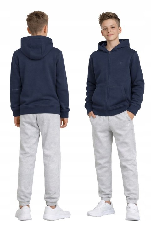 4F CHŁOPIĘCY DRES KOMPLET BLUZA ROZPINANA SPODNIE / rozm 164