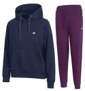 4F DAMSKI DRES BAWEŁNA KOMPLET BLUZA KANGURKA SPODNIE / rozm S