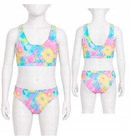 4F DZIEWCZĘCY DWUCZĘŚCIOWY STRÓJ BIKINI KOSTIUM ZESTAW rozm 134/140