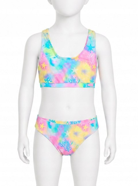 4F DZIEWCZĘCY DWUCZĘŚCIOWY STRÓJ BIKINI KOSTIUM ZESTAW rozm 146/152