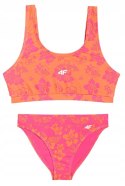 4F DZIEWCZĘCY DWUCZĘŚCIOWY STRÓJ BIKINI KOSTIUM ZESTAW rozm 134/140