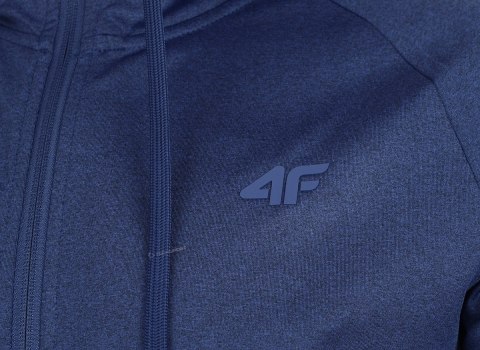 4F MĘSKA SPORTOWA BLUZA Z KAPTUREM ROZPINANA TERMOAKTYWNA / rozm L