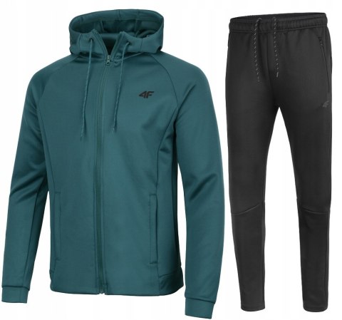 4F MĘSKI DRES SPORTOWY TRENINGOWY KOMPLET BLUZA SPODNIE / rozm XL