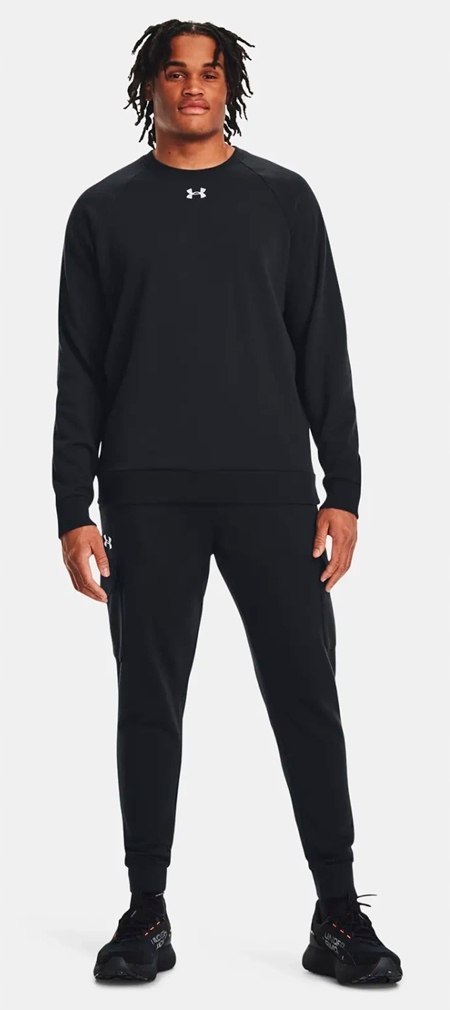 UNDER ARMOUR OCIEPLANY MĘSKI DRES BAWEŁNA BLUZA SPODNIE / rozm XL