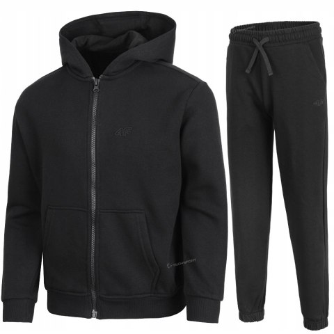 4F CHŁOPIĘCY DRES KOMPLET BLUZA ROZPINANA SPODNIE / rozm 164