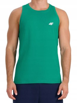 4F MĘSKA KOSZULKA NA RAMIĄCZKACH BAWEŁNA / rozm XXXXXL 5XL