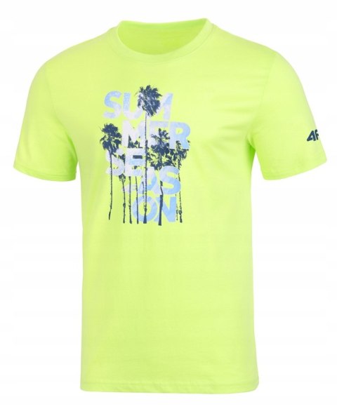 4F MĘSKA KOSZULKA T-SHIRT BAWEŁNA / rozm XL